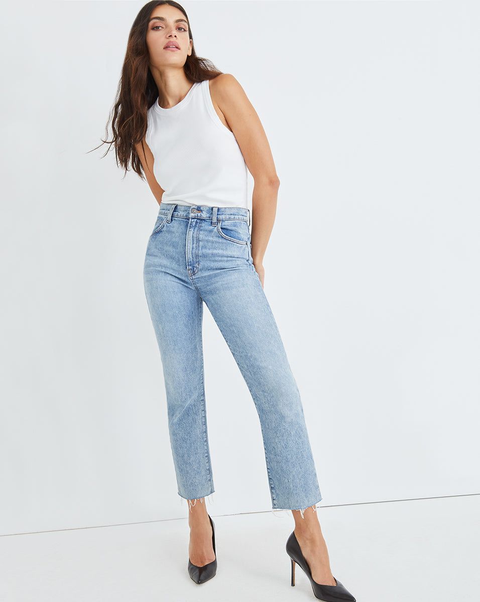 Joey Straight-Leg Jean sold by Veronica Beard