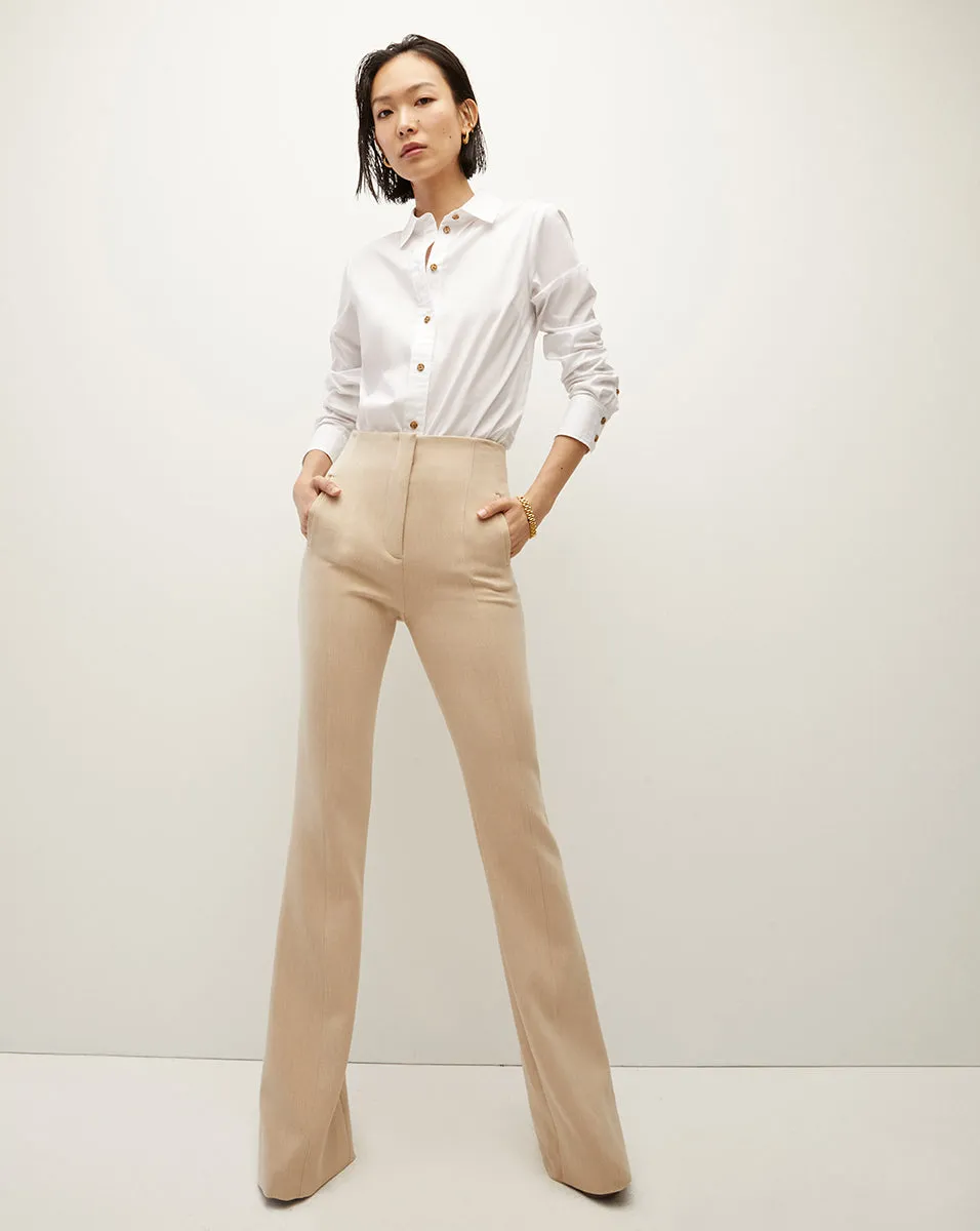 Libby Poplin Button-Down Shirt sold by Veronica Beard product image thumbnail 2