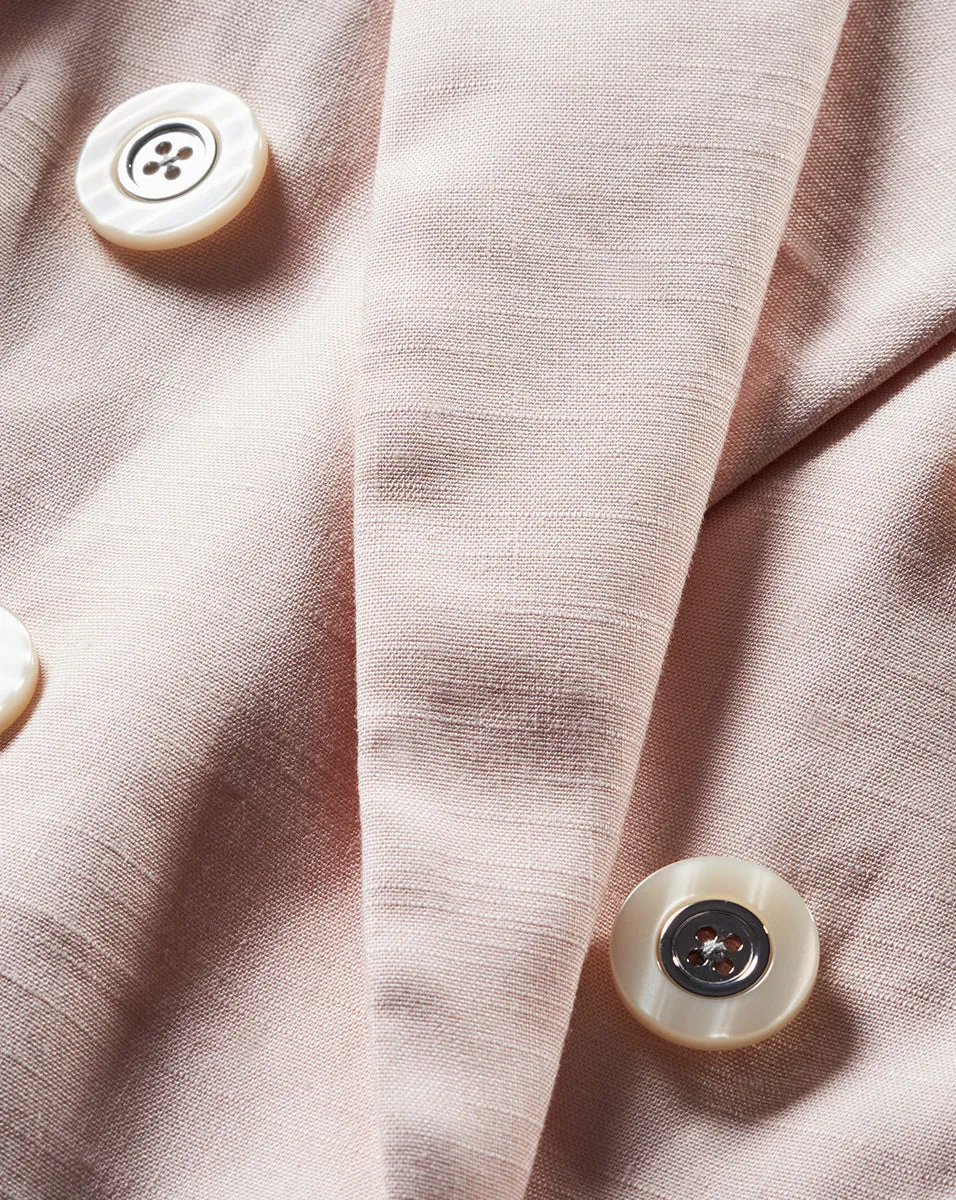 Cutaway Stretch-Linen Dickey Jacket sold by Veronica Beard product image thumbnail 2