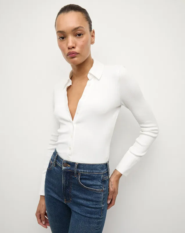 Scottie Button-Down Shirt sold by Veronica Beard