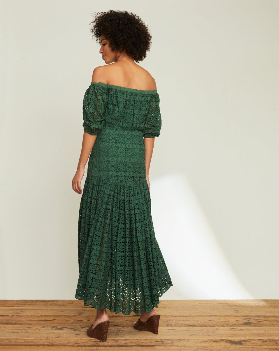 Cali Eyelet Dress sold by Veronica Beard product image thumbnail 5