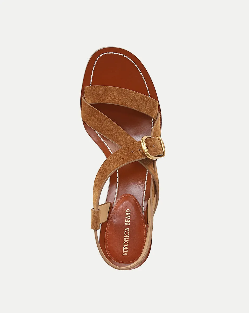 Etta Suede Sandal sold by Veronica Beard product image thumbnail 3