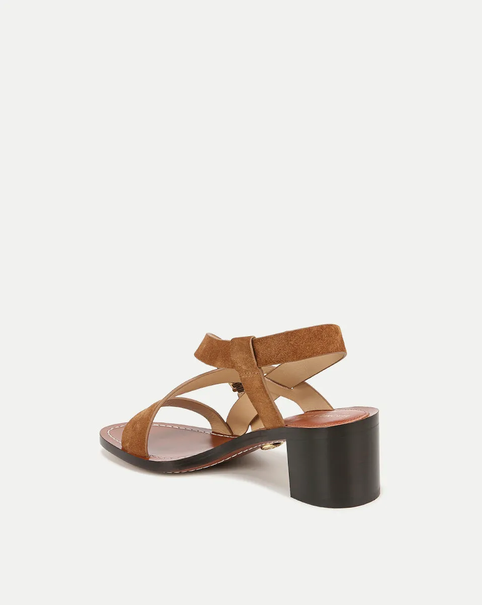 Etta Suede Sandal sold by Veronica Beard product image thumbnail 4