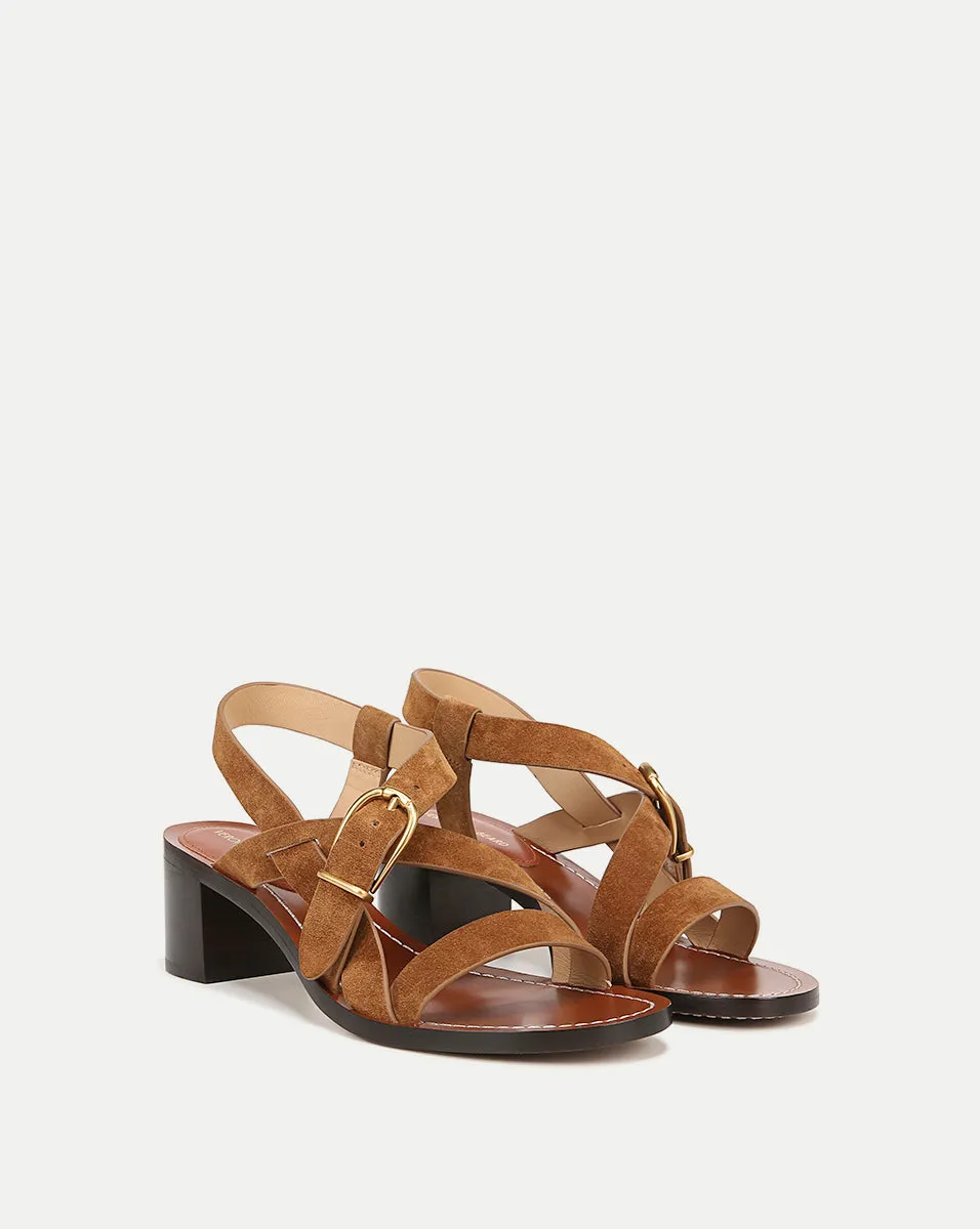 Etta Suede Sandal sold by Veronica Beard product image thumbnail 2