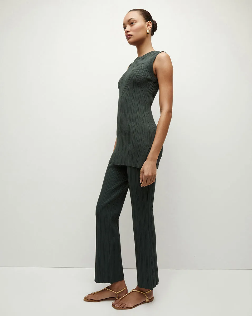 Massaro Rib-Knit Pant sold by Veronica Beard product image thumbnail 4