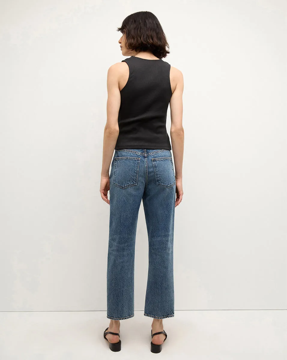 Hoorne Button-Down Tank Top sold by Veronica Beard product image thumbnail 5