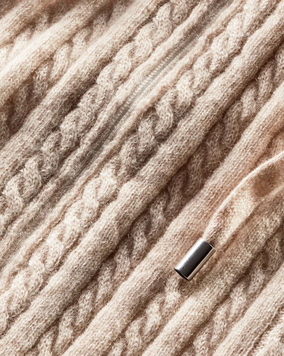 Bunny Cashmere Hoodie Dickey sold by Veronica Beard product image thumbnail 3