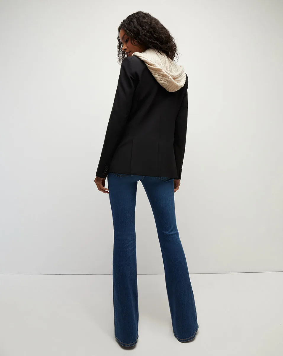 Bunny Cashmere Hoodie Dickey sold by Veronica Beard product image thumbnail 4