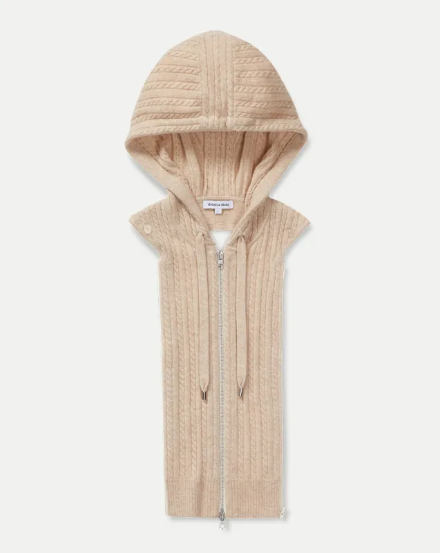 Bunny Cashmere Hoodie Dickey sold by Veronica Beard
