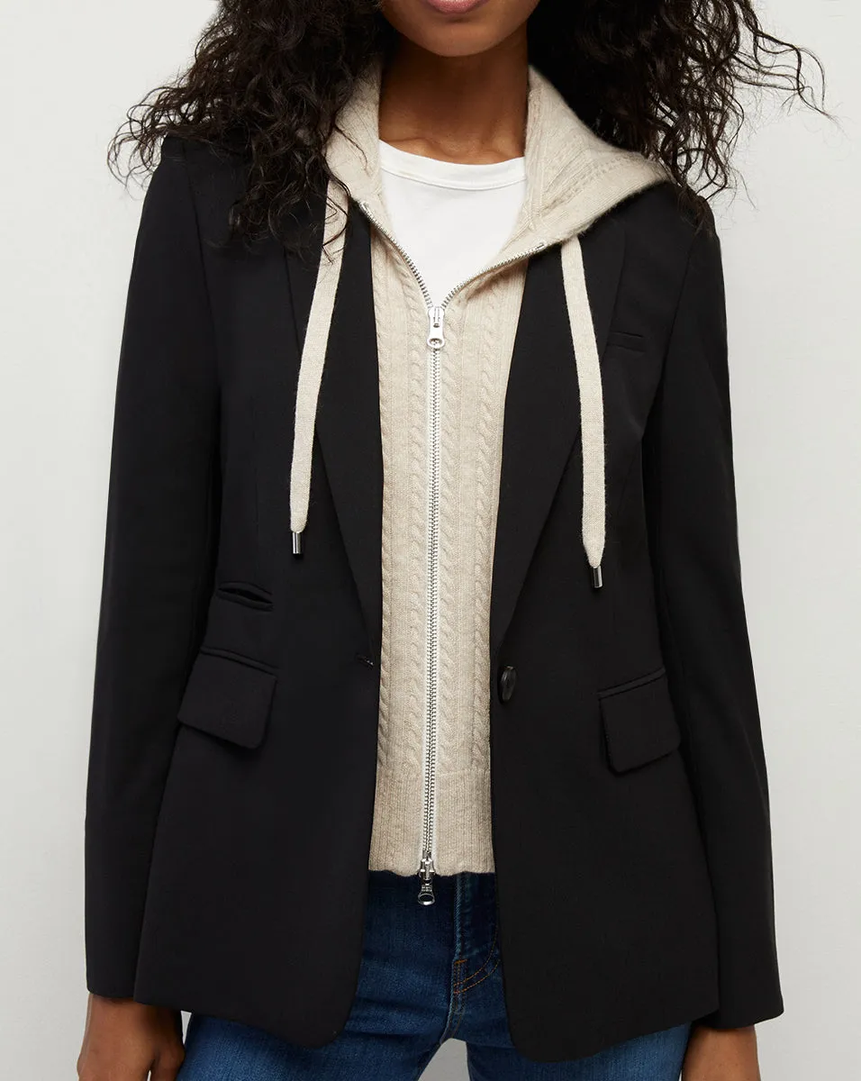 Bunny Cashmere Hoodie Dickey sold by Veronica Beard product image thumbnail 2