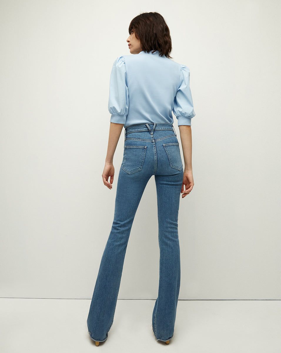 Coralee Puff-Sleeve Tee sold by Veronica Beard product image thumbnail 3