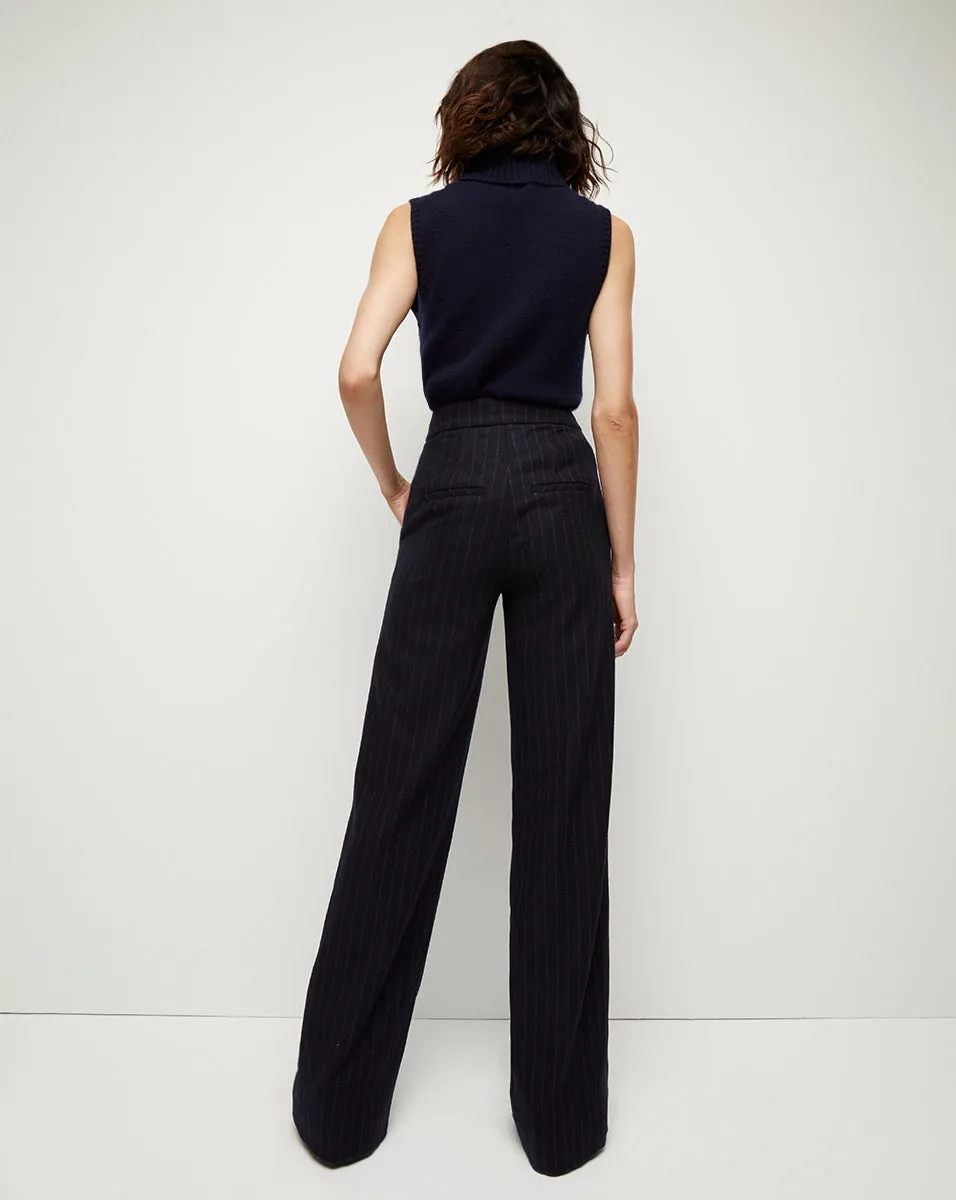 Tonelli Pinstriped Pant sold by Veronica Beard product image thumbnail 5