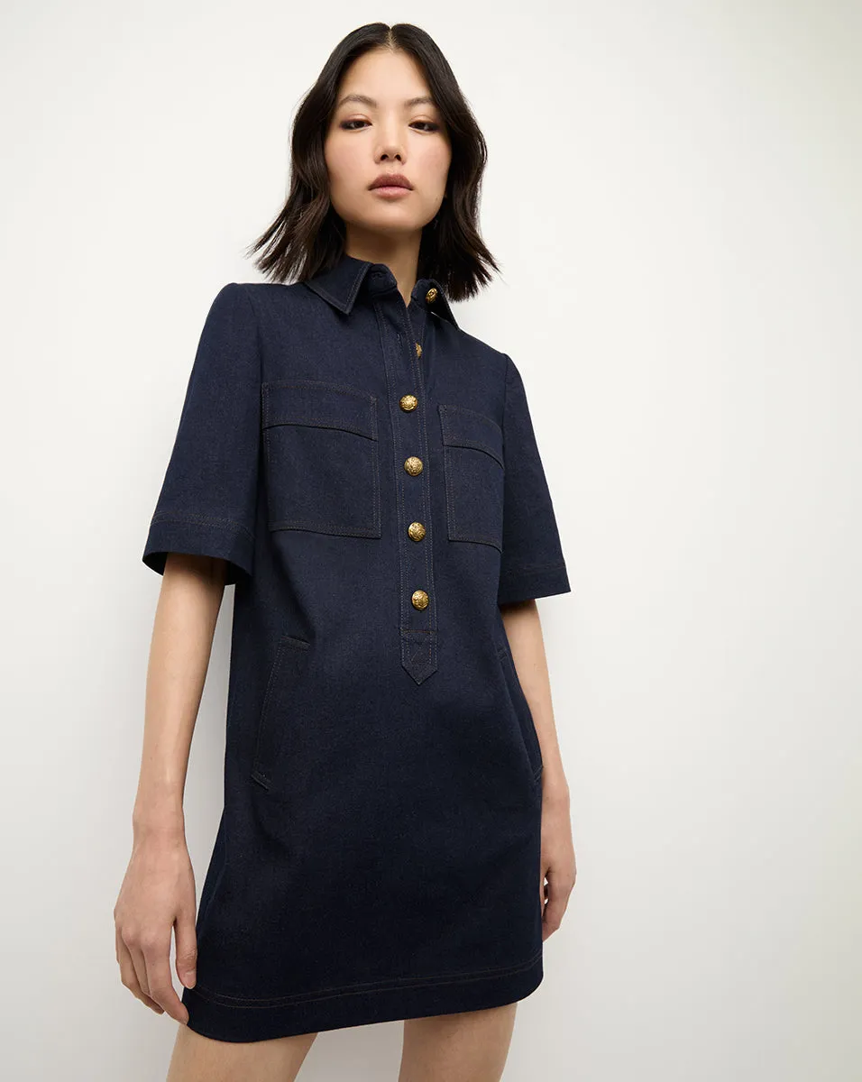 Koulis Denim Dress sold by Veronica Beard product image thumbnail 2