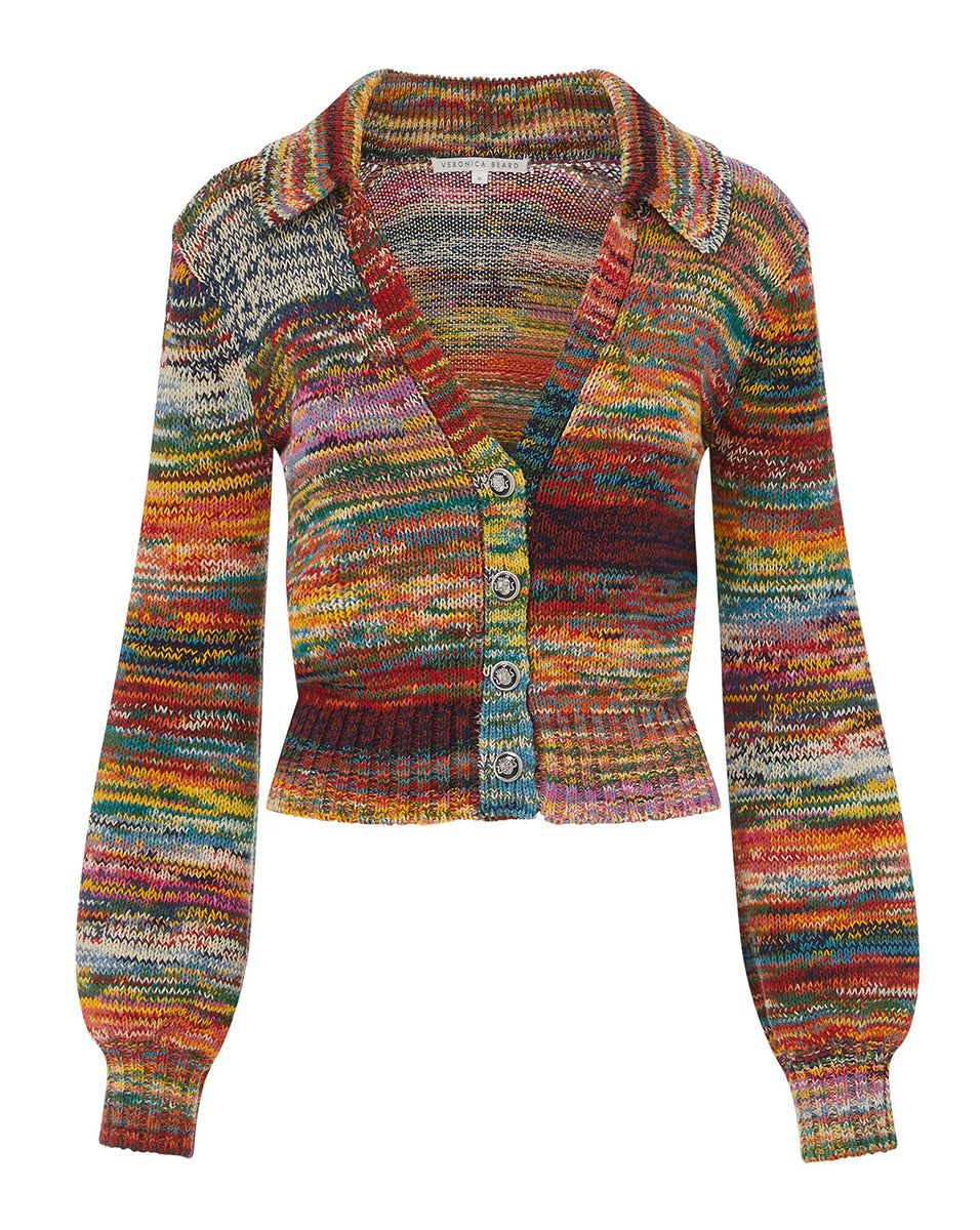 Damaris Space-Dyed Cardigan sold by Veronica Beard product image thumbnail 5