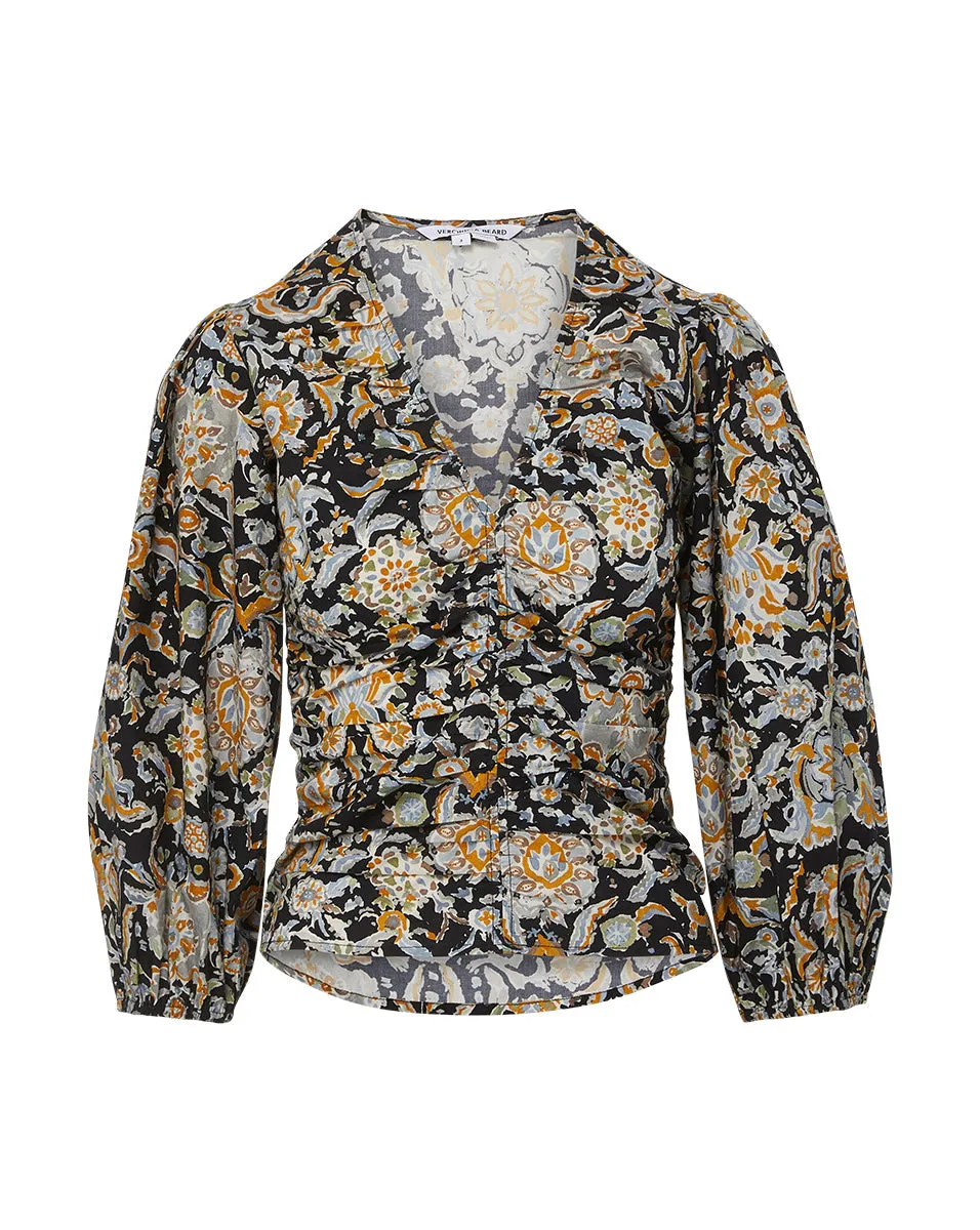 Breanna Poplin Top sold by Veronica Beard product image thumbnail 5