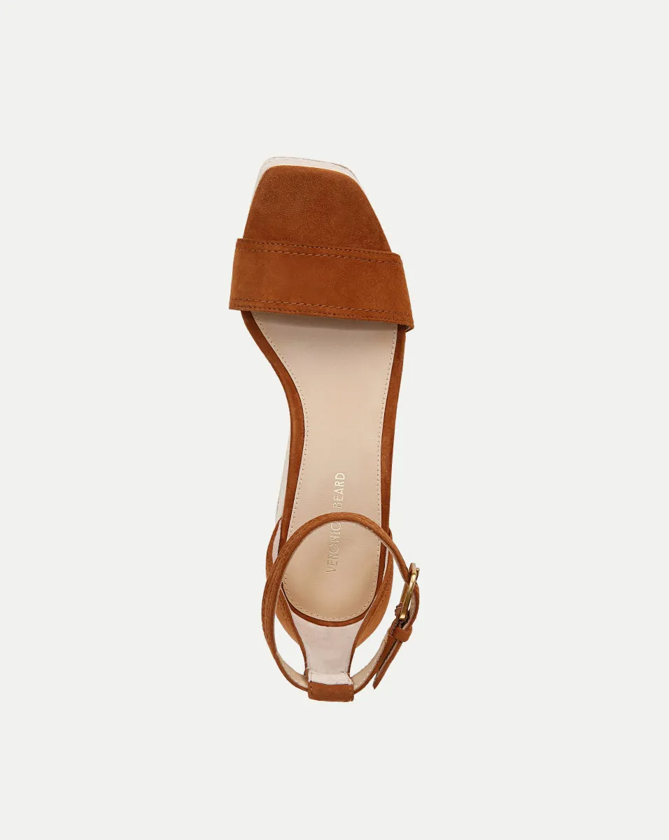 Gianna Raffia Wedge Sandal sold by Veronica Beard product image thumbnail 3