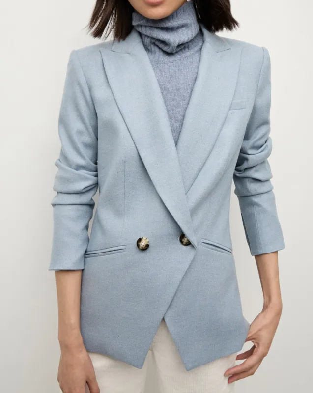 Rickie Cropped Dickey Jacket sold by Veronica Beard