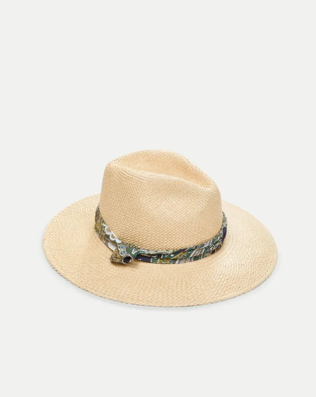 Natural Multi-Gardenia Hat sold by Veronica Beard