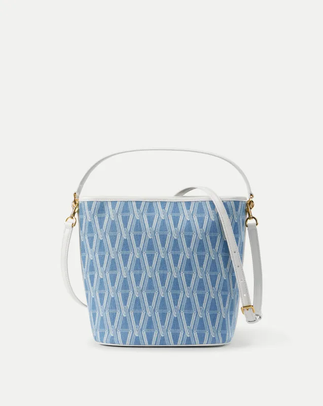 Large V-Link Bucket Bag made by Veronica Beard