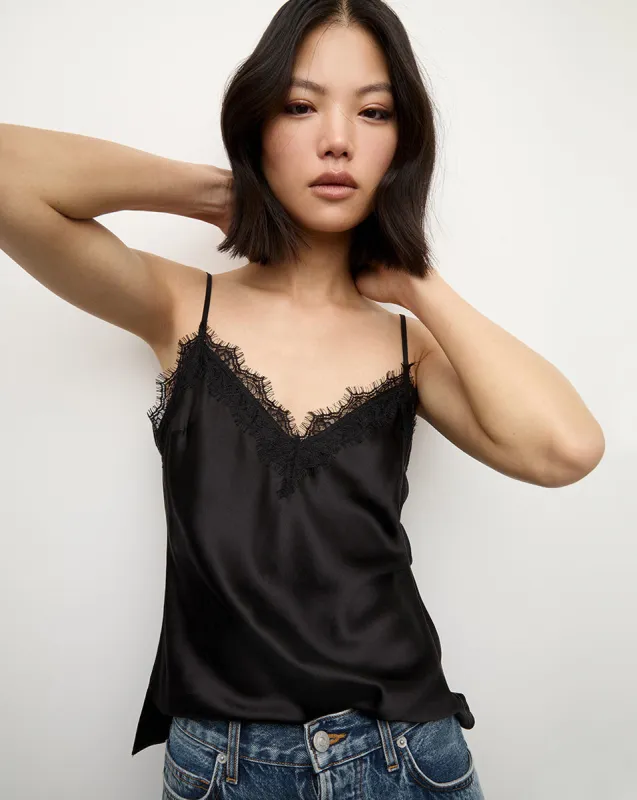 Ciarlo Lace-Trim Top sold by Veronica Beard