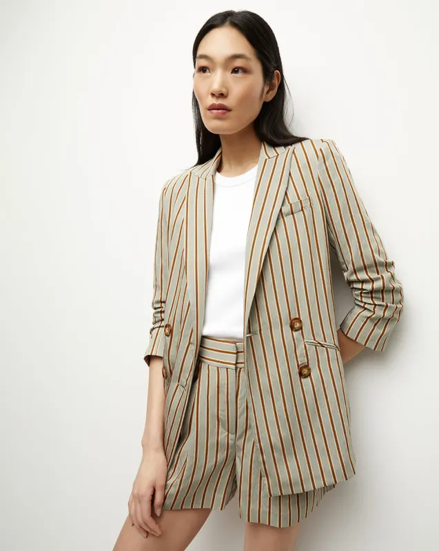 Kiernan Striped Dickey Jacket sold by Veronica Beard