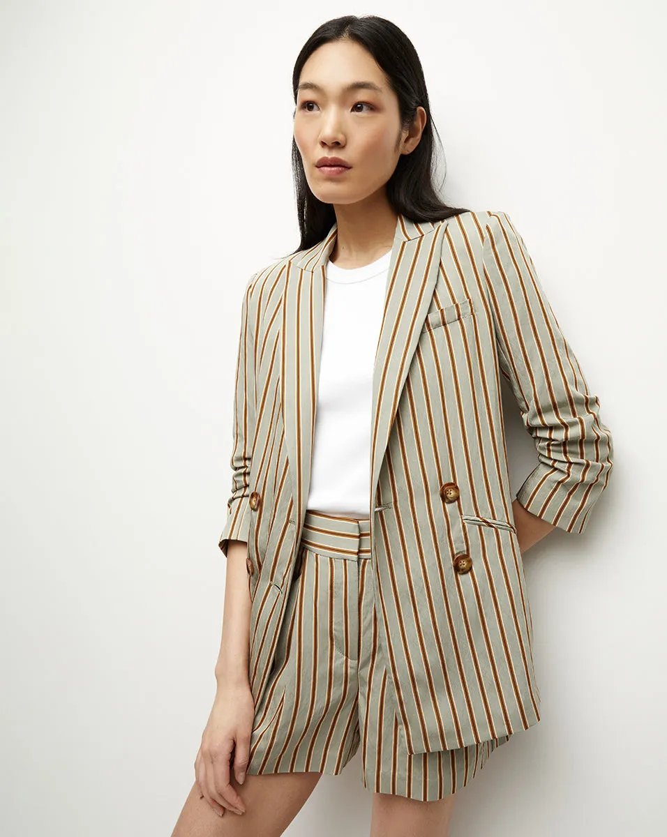 Kiernan Striped Dickey Jacket sold by Veronica Beard