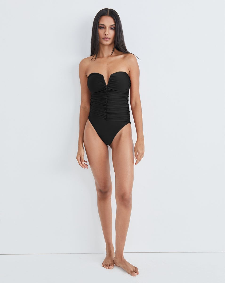 Arpel Strapless One-Piece Swimsuit sold by Veronica Beard product image thumbnail 6