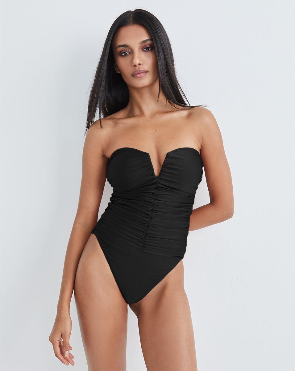 Arpel Strapless One-Piece Swimsuit sold by Veronica Beard product image thumbnail 5