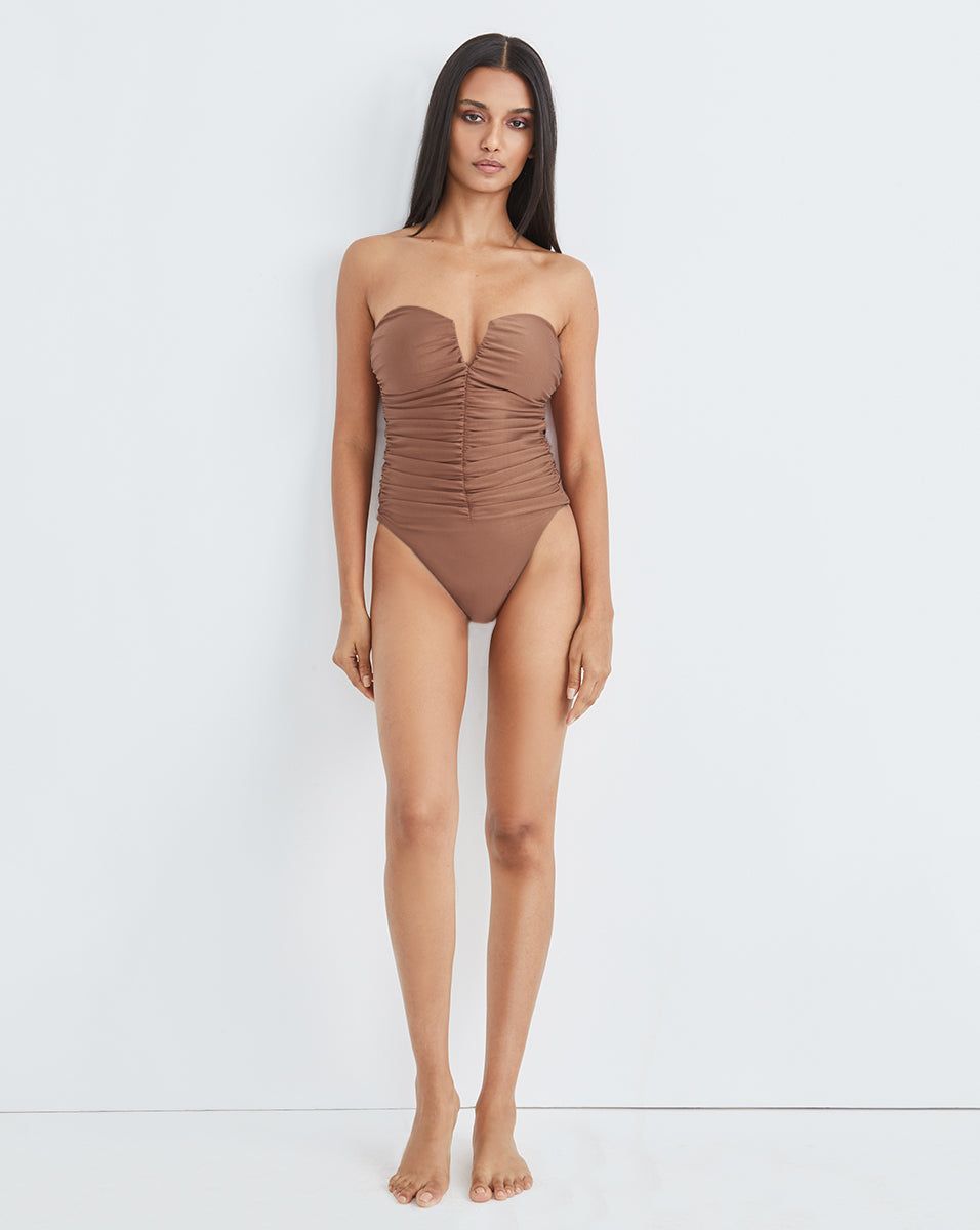 Arpel Strapless One-Piece Swimsuit sold by Veronica Beard product image thumbnail 2