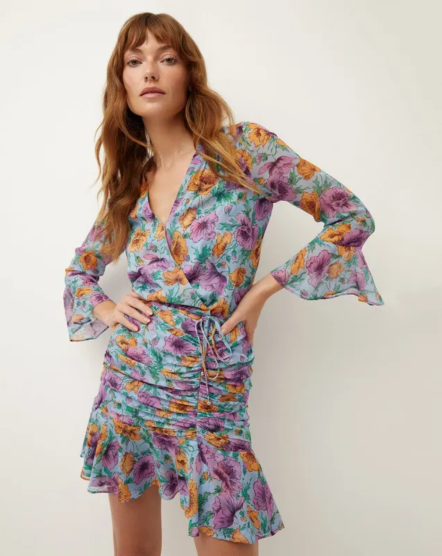 Sean Floral-Print Dress sold by Veronica Beard