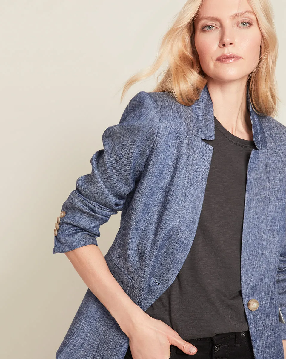 Upcollar Dickey Jacket sold by Veronica Beard