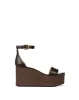 Gianna Raffia Wedge Sandal sold by Veronica Beard