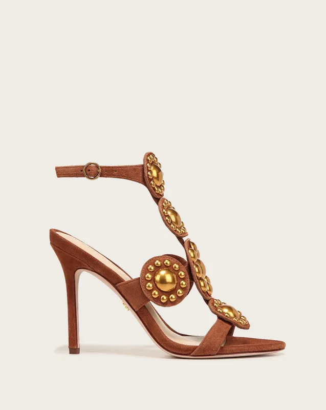 Amber Embellished Sandals sold by Veronica Beard