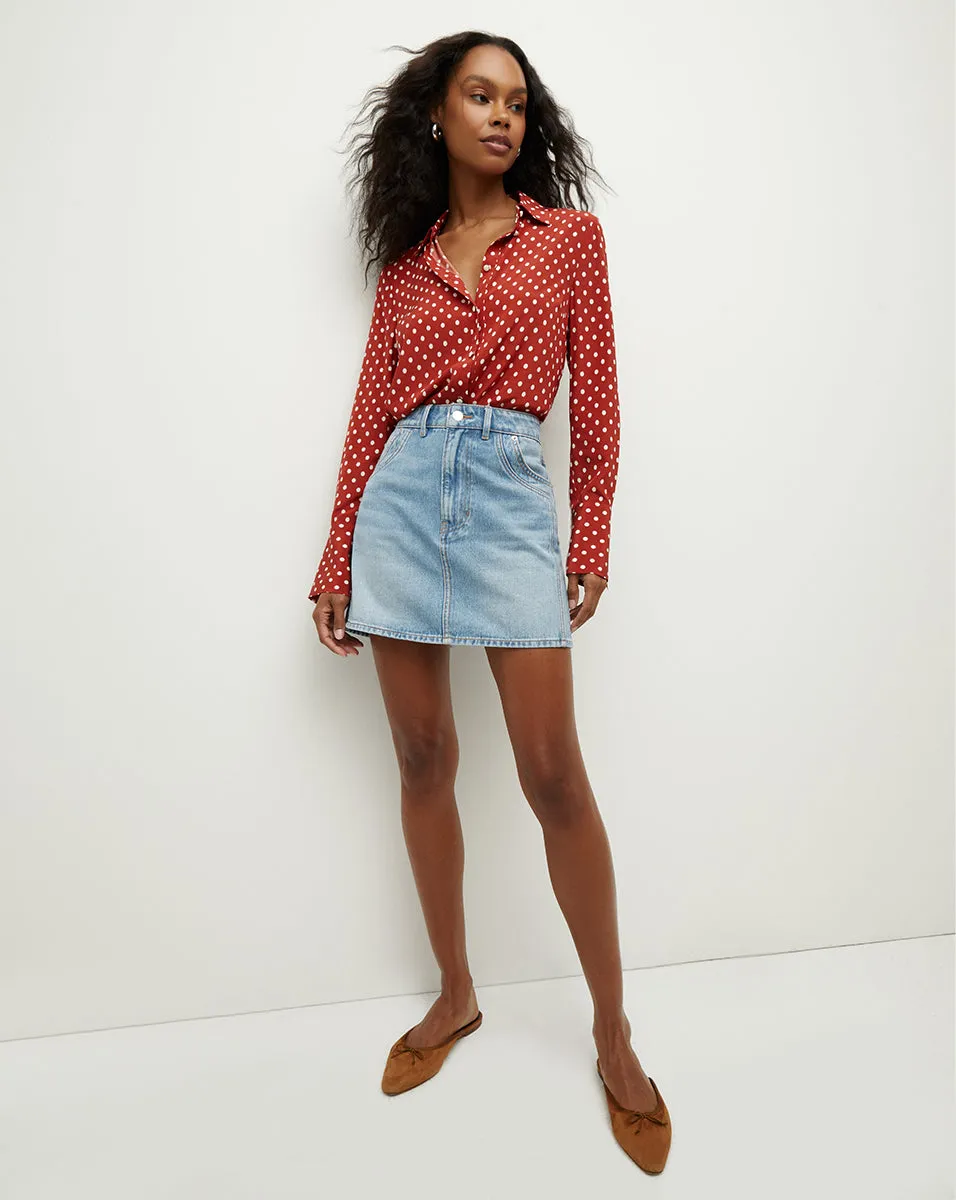 Monique Polka-Dot Shirt sold by Veronica Beard product image thumbnail 2