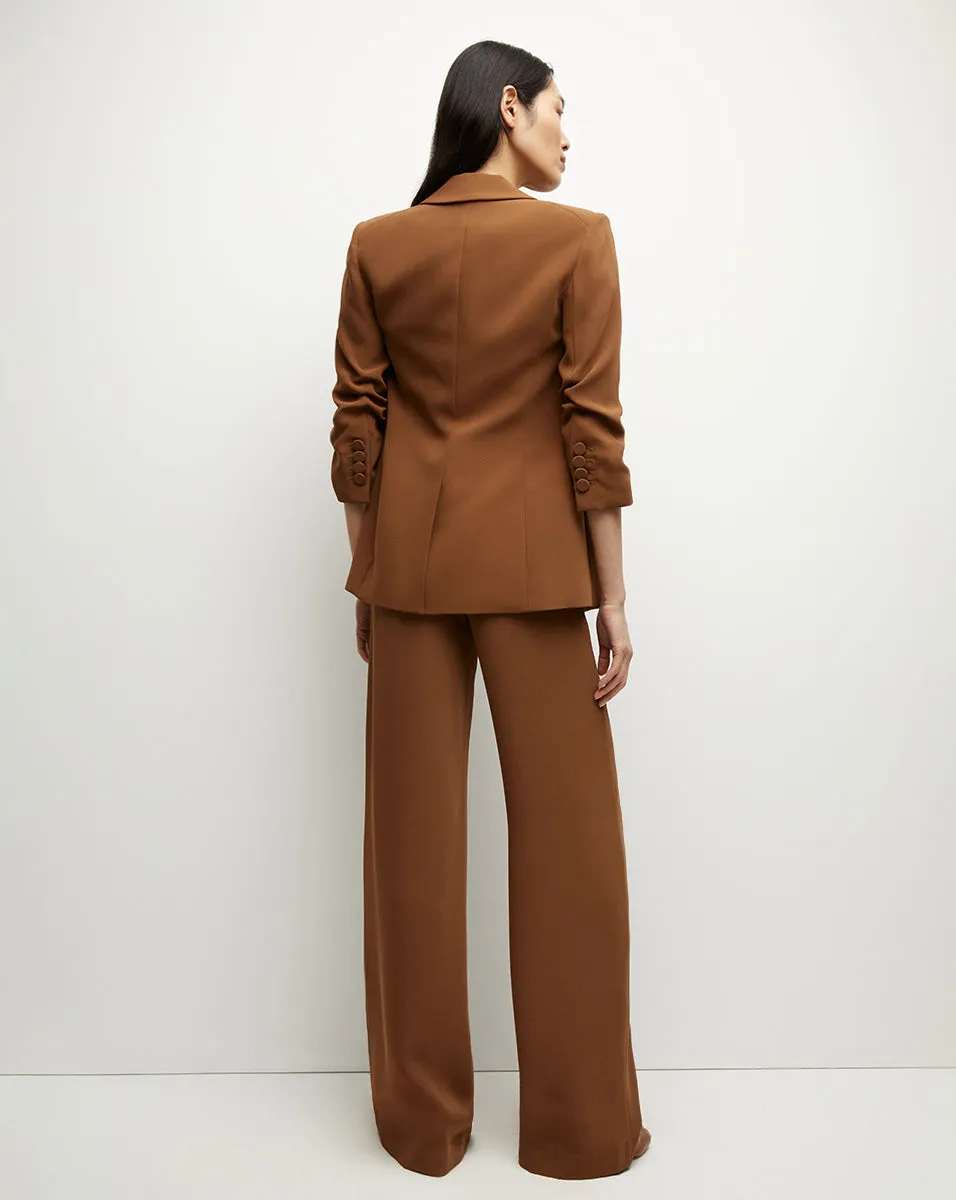 Tomi Matte Crepe Jacket sold by Veronica Beard product image thumbnail 4