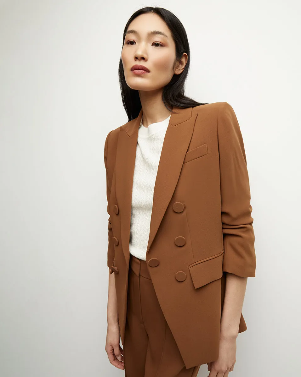 Tomi Matte Crepe Jacket sold by Veronica Beard