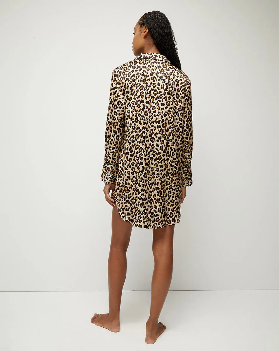 Mulberry Silk Nightshirt sold by Veronica Beard product image thumbnail 5