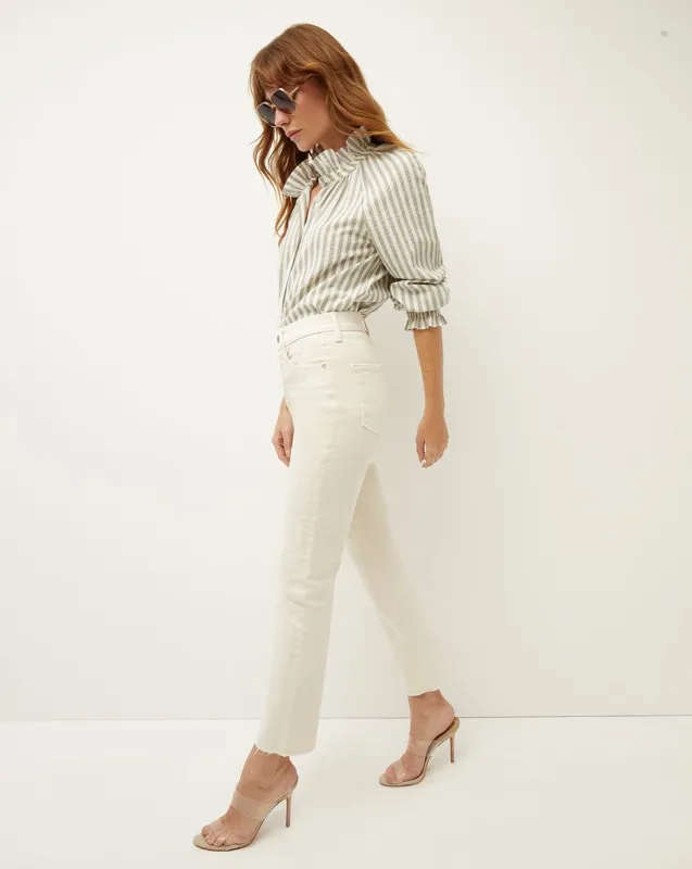 Ryleigh Slim-Straight Jean | Raw Hem sold by Veronica Beard