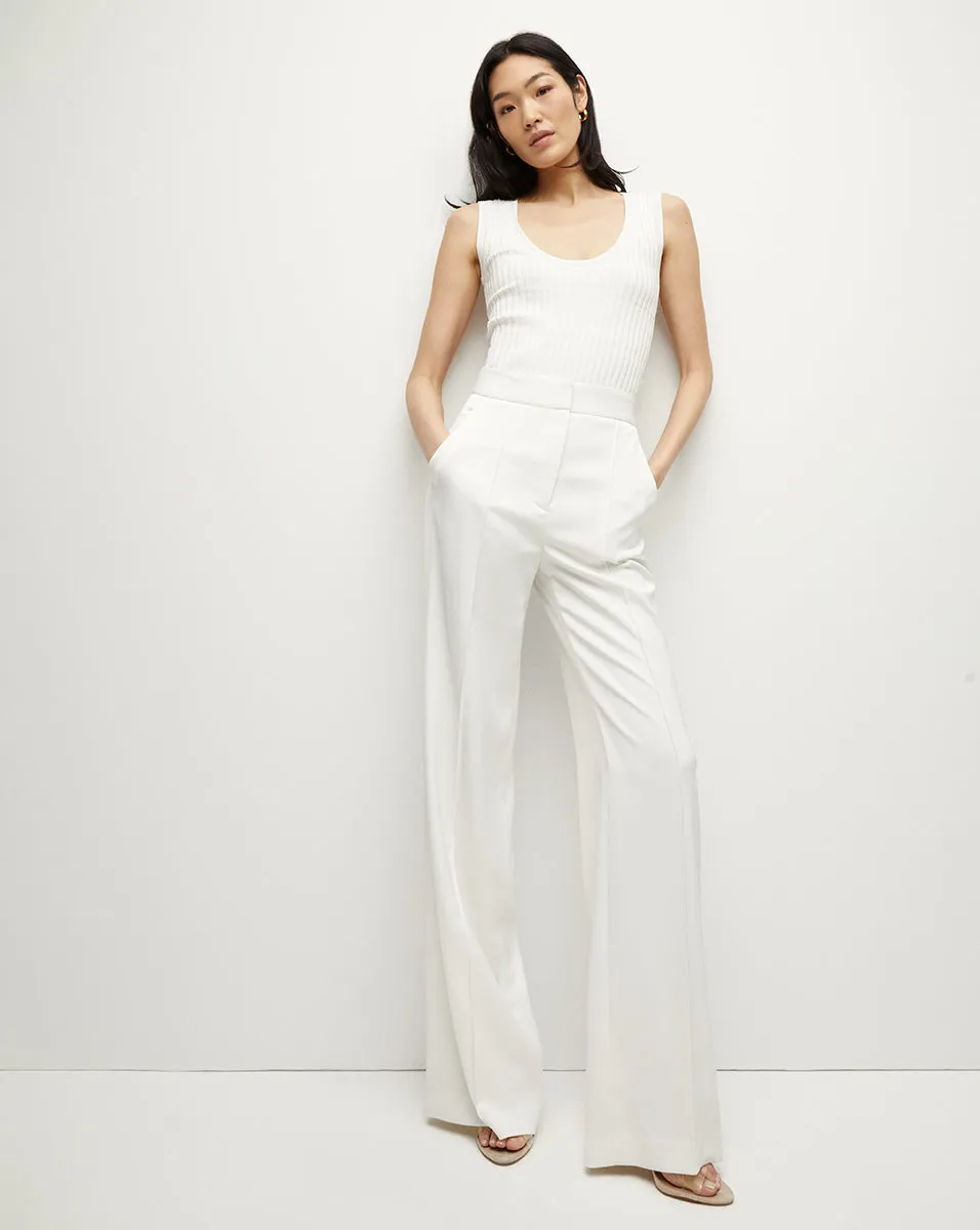 Sandra Ribbed Tank sold by Veronica Beard product image thumbnail 2