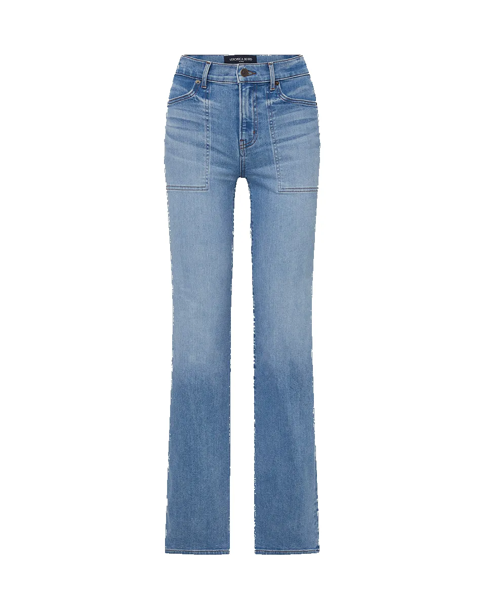 Crosbie Slim Wide-Leg Jean sold by Veronica Beard product image thumbnail 4