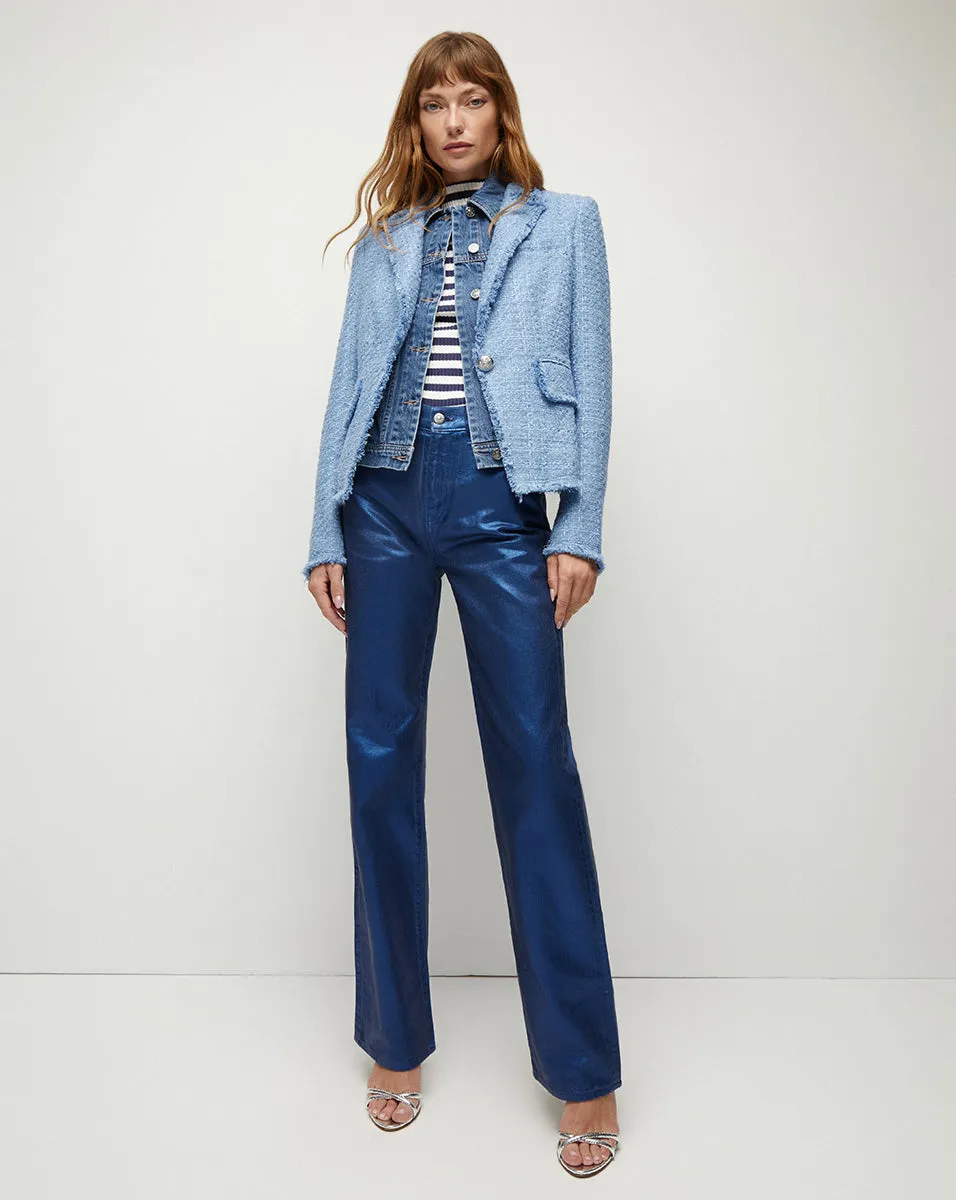 Hosanna Tweed Dickey Jacket sold by Veronica Beard product image thumbnail 4