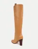 Vesper Leather Knee-High Boot sold by Veronica Beard