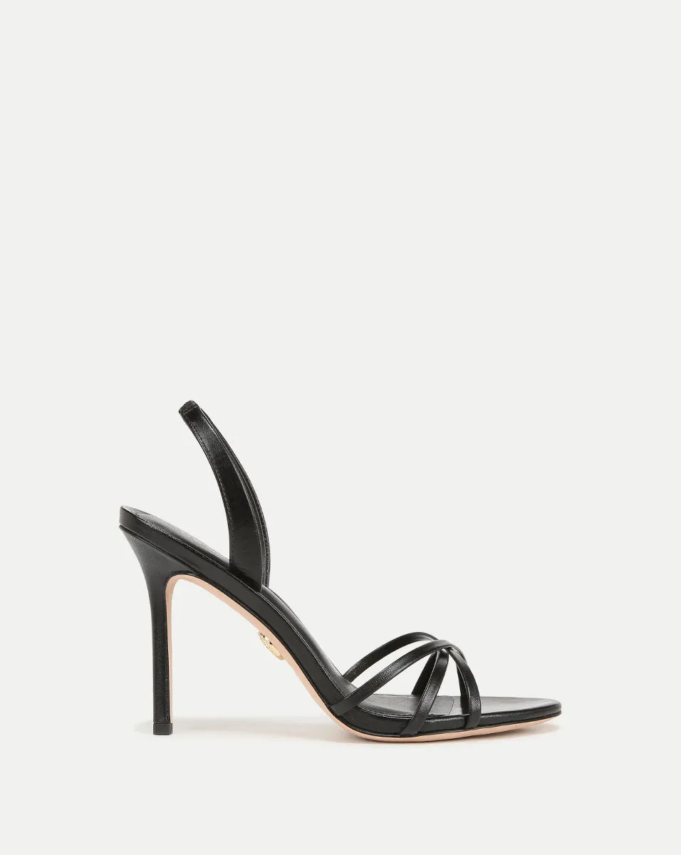 Adelle Leather Sandal sold by Veronica Beard