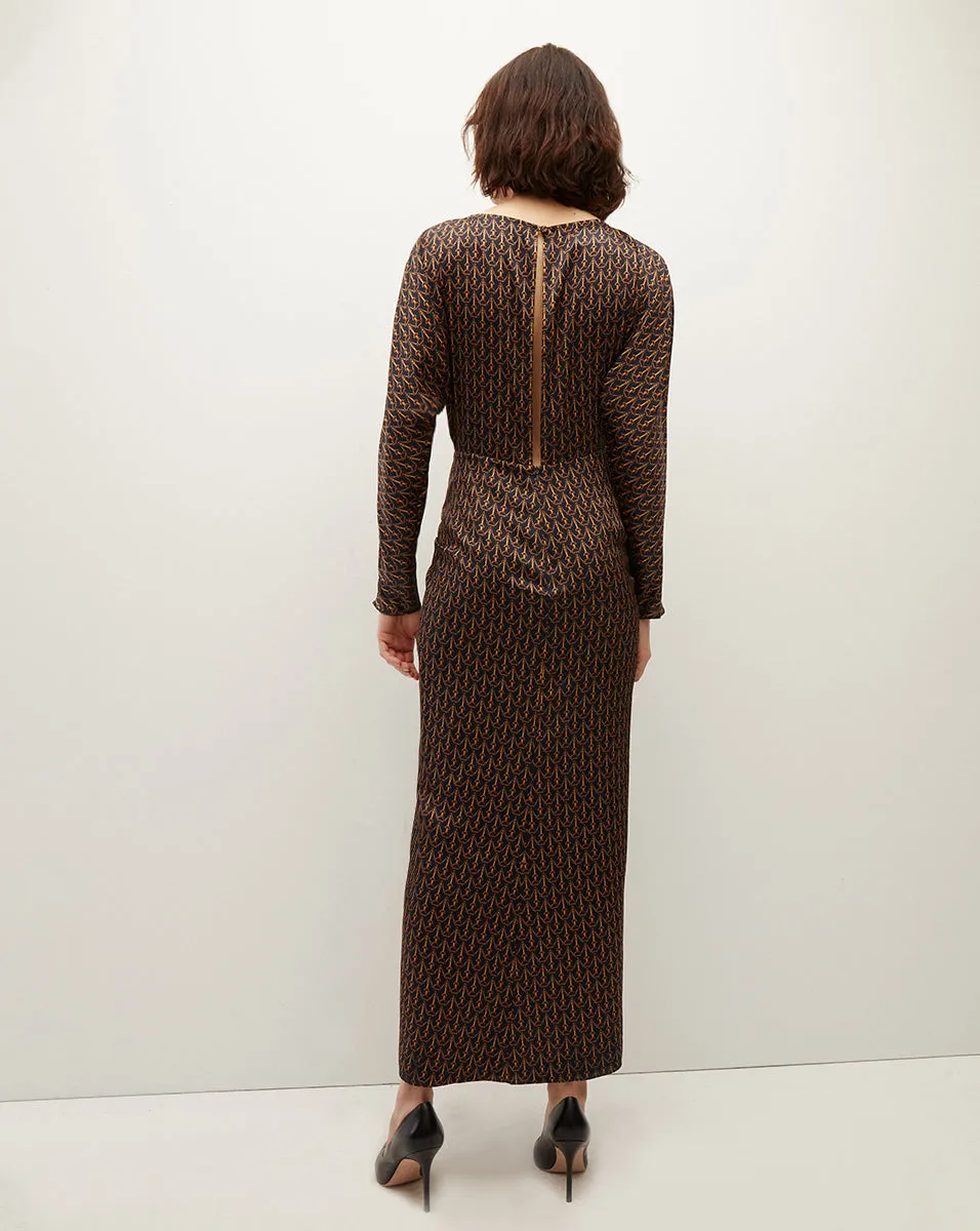 Sabri Stirrup-Print Dress sold by Veronica Beard product image thumbnail 5