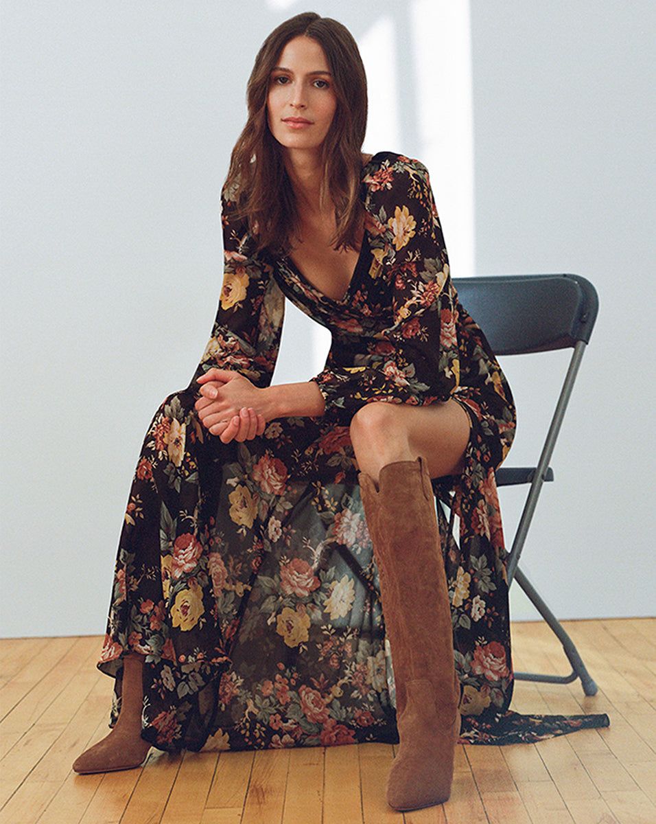 Avani Floral-Print Dress sold by Veronica Beard product image thumbnail 5