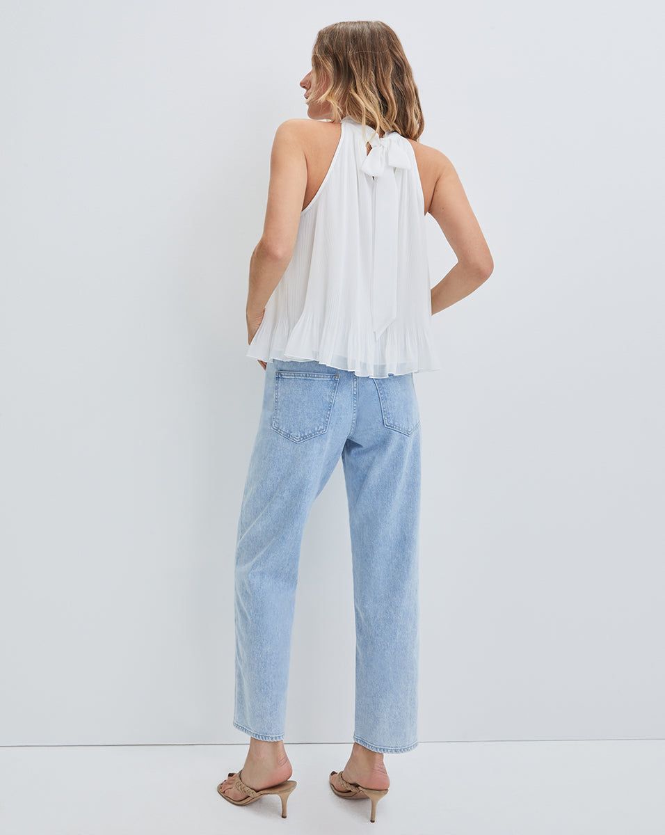 Alexa Pleated Blouse sold by Veronica Beard product image thumbnail 8