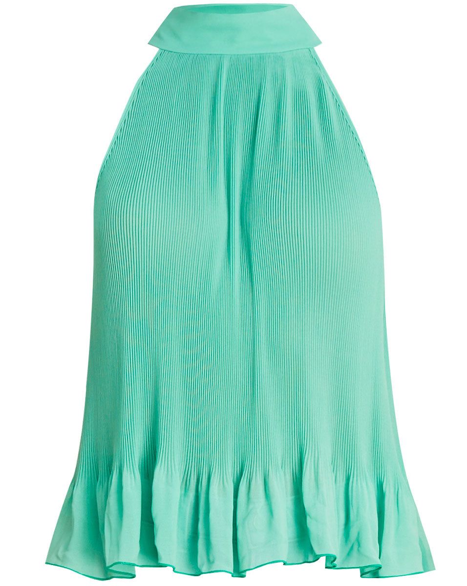 Alexa Pleated Blouse sold by Veronica Beard product image thumbnail 6