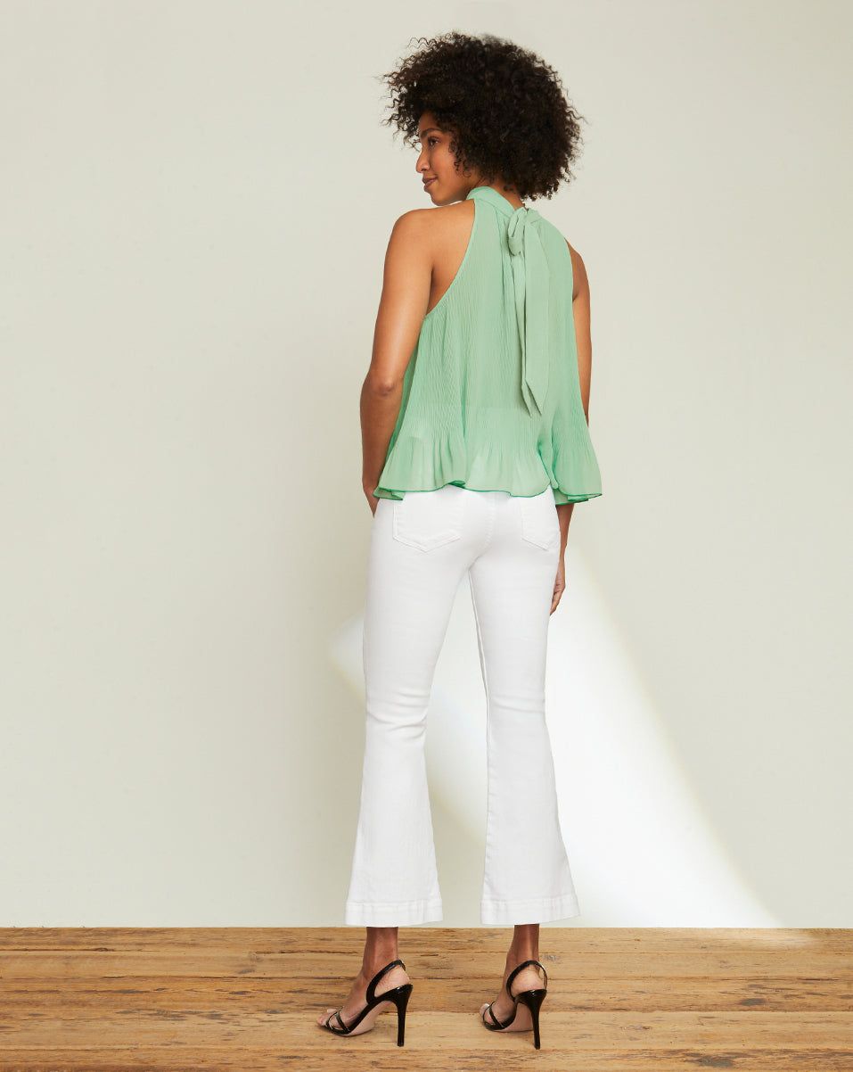 Alexa Pleated Blouse sold by Veronica Beard product image thumbnail 5