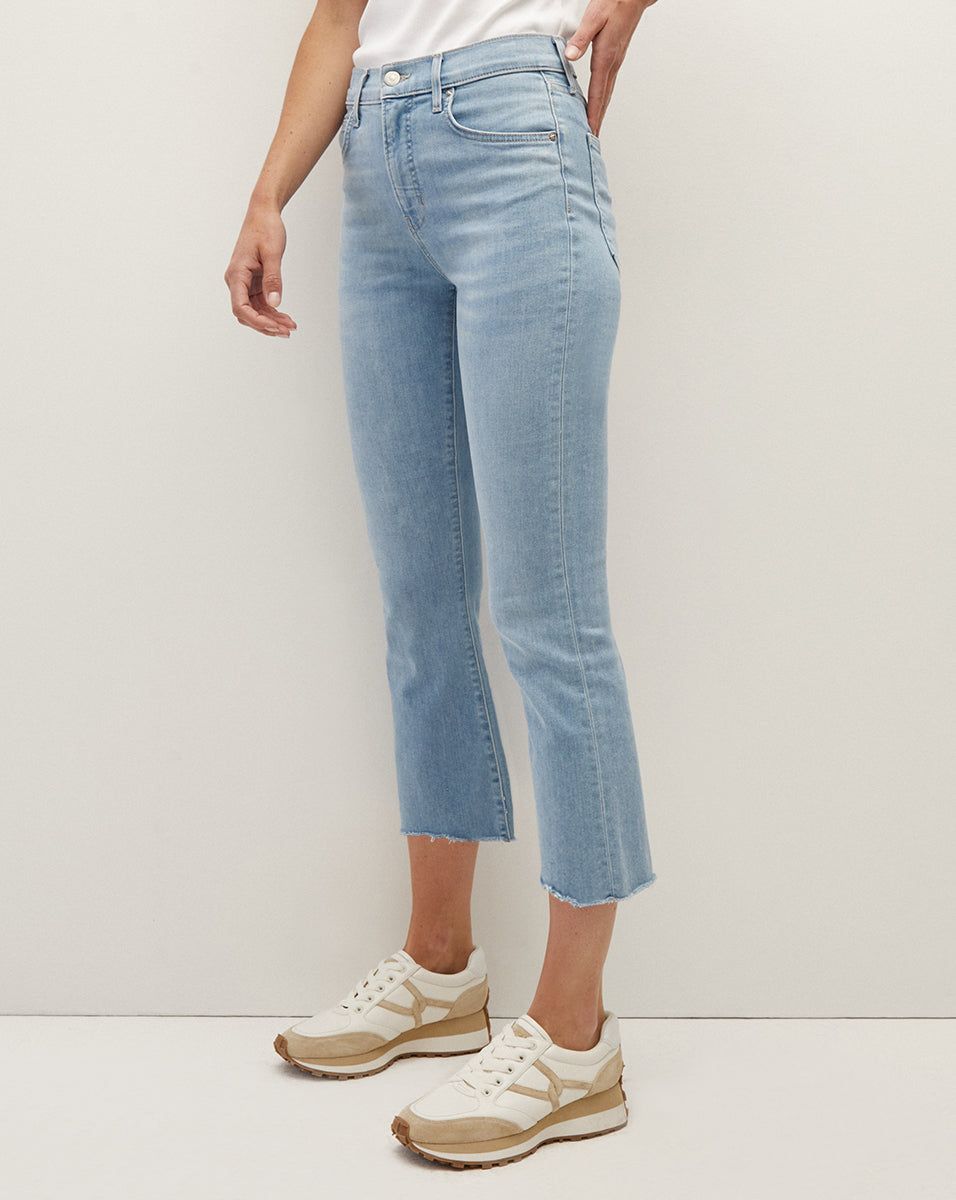 Carly Kick-Flare Jean | Raw Hem sold by Veronica Beard product image thumbnail 2