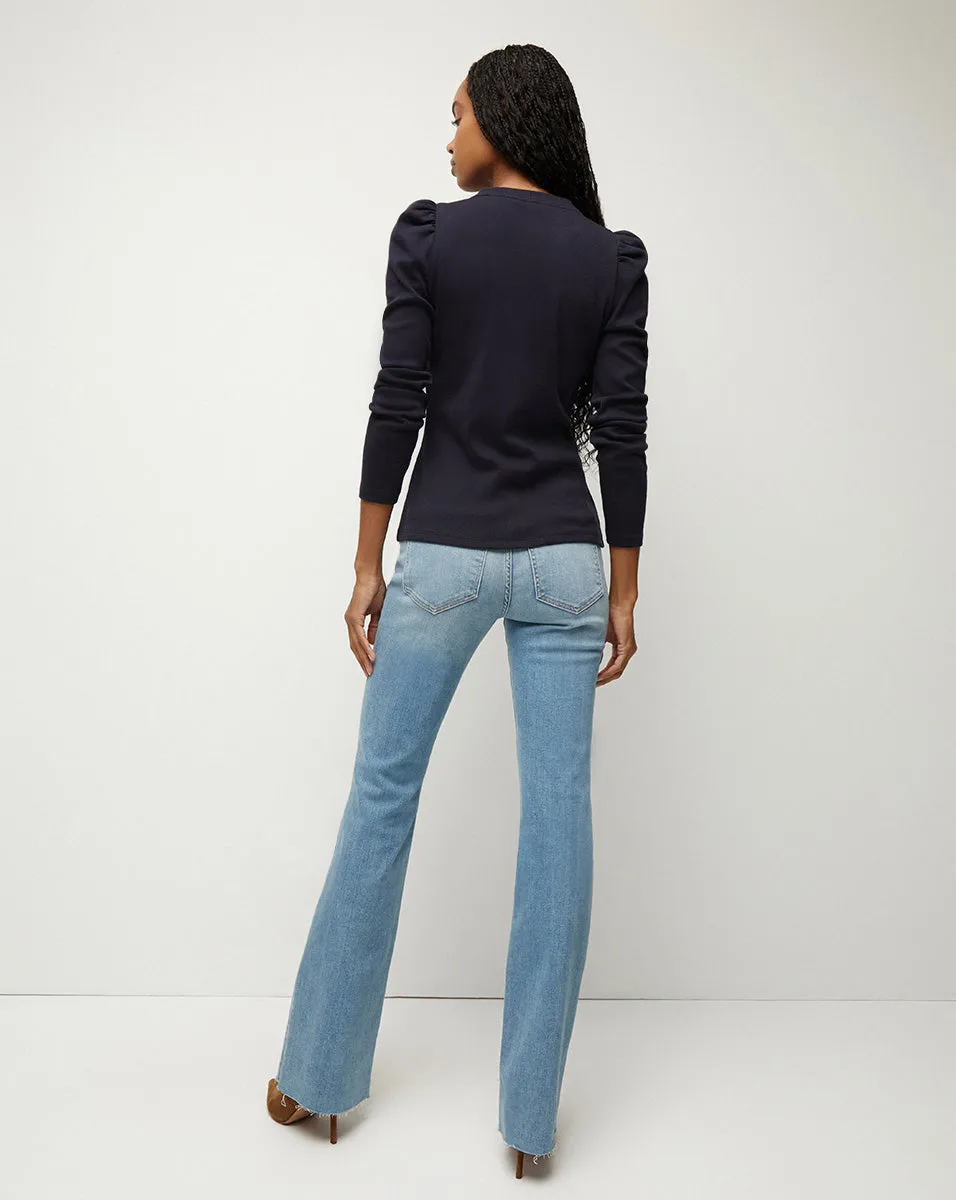 Dekalb Puff-Sleeve Top sold by Veronica Beard product image thumbnail 5